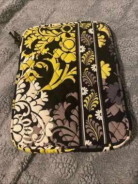 Vera Bradley Lime Baroque Quilted Tablet iPad kindle Case